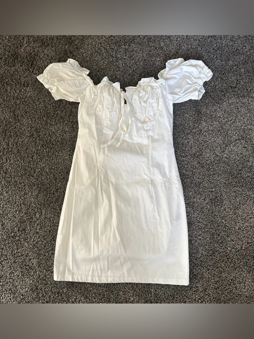 SHEIN White Dress Size Medium 0321